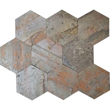 Intermatex Piedra Hexa С000632245 2195_PiedraHexaFire Mosaico 26x30 cm, Espanha - foto 1 - foto 1