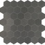 Intermatex Titanuim С000632243 2188_HexaTitanium Mosaico 30x30 cm, Espanha - foto 1