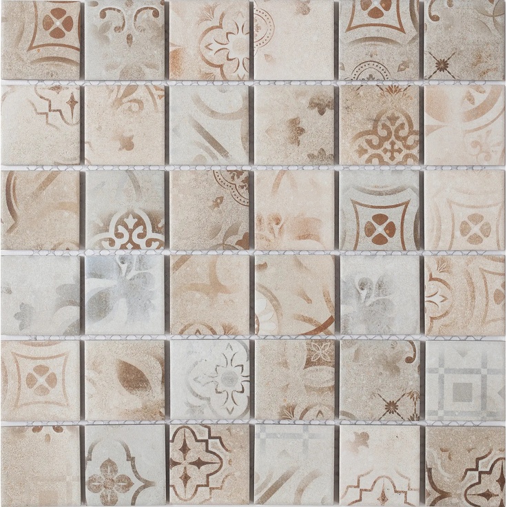 Intermatex Toscana Carpet Anti-Slip Mosaico 30,6x30,6 cm, Espanha, hidráulica - foto 1 Intermatex Toscana Carpet Anti-Slip Mosaico 30,6x30,6 cm, Espanha, hidráulica - foto 1