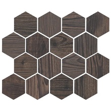 Isla Tiles Essence С000436091 1005037_Mos.Esag.EssenceMahogany25x30 Mosaic 25x30 cm, Italy, wood - photo 1 - photo 1