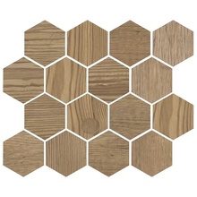 Isla Tiles Essence С000479802 1005231_Mos.Esag.EssenceWalnut25X30 Mosaic 25x30 cm, Italy, wood - photo 1 - photo 1
