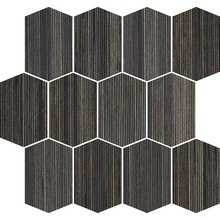 Isla Tiles Shibusa С000501947 1005442_Mos.Los.ShibusaWenge30x30 Mozaikk 30x30 cm, Italia, trelook - foto 1 - foto 1