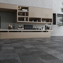 Isla Tiles Stone Pit 20x20, ongeglazuurd keramisch graniet, Italië, andere soorten steen - interieurfoto 1 - foto 2