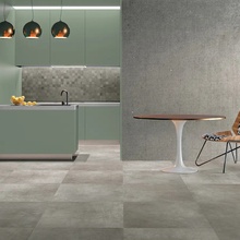I.Tiles Marte 60x60, glazed porcelain stoneware, Italy, concrete - interior photo 1 - photo 4