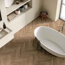 ITT Ceramic Alabama 19,5x119,2, geglazuurd keramisch graniet, Spanje, hout - interieurfoto 1 - foto 2