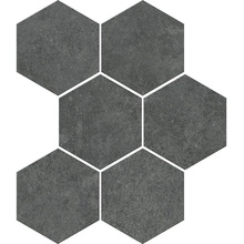 ITT Ceramic Atrium С000516510 MOSAICO ATRIUM ANTHRACITE MATT 25x28,5 Mosaiikki 25x28,5 cm, Espanja, betonin alla - kuva 1 - kuva 1