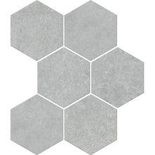ITT Ceramic Atrium С000516505 MOSAICO ATRIUM GREY MATT 25x28,5 Mosaiikki 25x28,5 cm, Espanja, betonin alla - kuva 1 - kuva 1