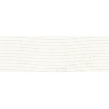 ITT Ceramic Bianco Perlino DECOR SATIN RECT. stěnová dlaždice 29,5x90 cm, Španělsko, ostatní druhy mramoru - fotografie 1 - foto 1