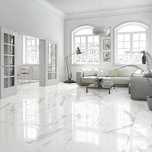 ITT Ceramic Estatuario 60x120 см, glazed porcelain stoneware, Spain, statuario - interior photo 1 - photo 1