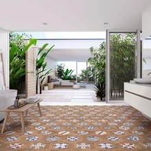 ITT Ceramic Gador 23x27 см, glazed porcelain stoneware, Spain, wood look - interior photo 1 - photo 1