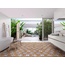 ITT Ceramic Gador 23x27 см, glazed porcelain stoneware, Spain, wood look - interior photo 1