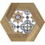 ITT Ceramic Gador С000607825 GADOR MATT 23x27 gres porcelánový 23x27 cm, Španělsko, dřevo - fotografie 1