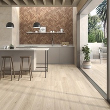 ITT Ceramic Montreal 19,5x119,2 см, glazed porcelain stoneware, Spain, wood look - interior photo 1 - 2 ITT Ceramic Montreal 19,5x119,2 см, glazed porcelain stoneware, Spain, wood look - interior photo 1 - photo 2