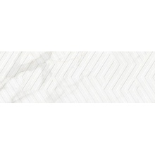 ITT Ceramic Prestige WHITE MATT DECOR RECT. vægflise 29,5x90 cm, Spanien, andre typer marmor - foto 1 - foto 1