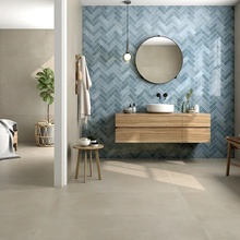 ITT Ceramic Seven 29,5x59,5, glazed porcelain stoneware, Spain, concrete - interior photo 1 - photo 4