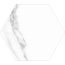 ITT Ceramic White Soul С000385807 HEXA SOUL MATT 23x27 porcelain tile 23x27 cm, Spain, other types of marble - photo 1