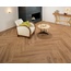 Keope Evoke 20x120 см, unglazed porcelain stoneware, Italy, wood look - interior photo 2