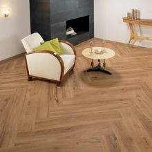 Keope Evoke 20x120 см, ongeglazuurd keramisch graniet, Italië, hout - interieurfoto 1 - foto 1