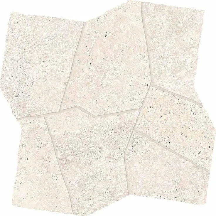 Keope Trevi С000619020 I3P5_Trevi_cross_ivory_palladina Mosaic 50x50 cm, Italy, travertine - photo 1 Keope Trevi С000619020 I3P5_Trevi_cross_ivory_palladina Mosaic 50x50 cm, Italy, travertine - photo 1