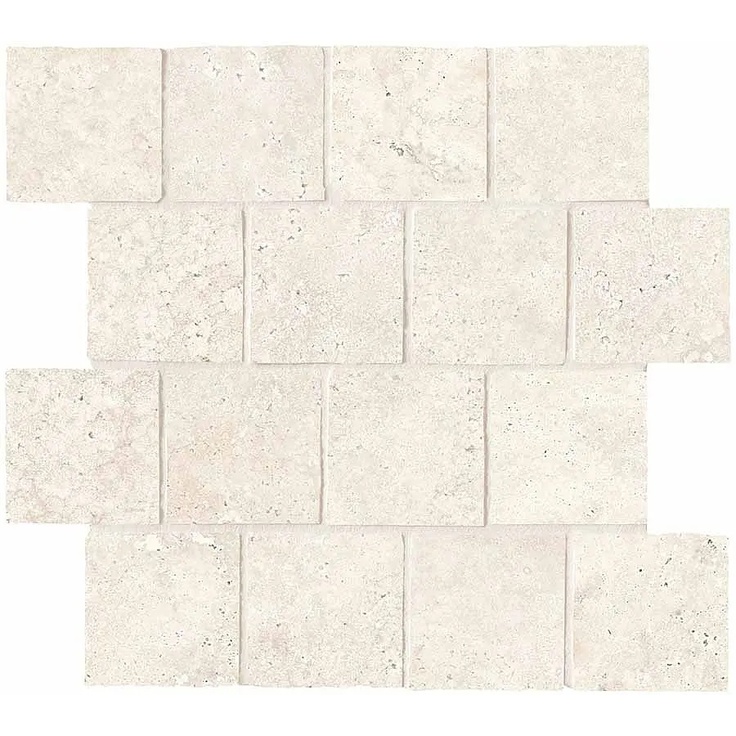 Keope Trevi С000619012 I3M5_Trevi_cross_ivory_mos._Bur Mosaic 31x31 cm, Italy, travertine - photo 1 Keope Trevi С000619012 I3M5_Trevi_cross_ivory_mos._Bur Mosaic 31x31 cm, Italy, travertine - photo 1
