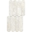 Keope Trevi С000618991 I38P_Trevi_cross_white_biscuits Mosaic 28,5x55,5 cm, Italy, travertine - photo 1