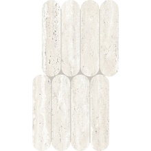 Keope Trevi С000619019 I3P4_Trevi_white_biscuits Mosaic 28,5x55,5 cm, Italy, travertine - photo 1 - photo 1