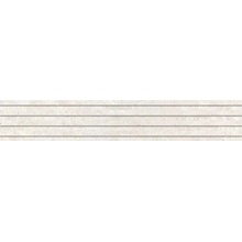 Keope Trevi С000619007 I3L8_Trevi_cross_white_plisse_3d Decor 18,4x120 cm, Italy, travertine - photo 1 - photo 1
