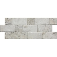 Keradom Roma С000573049 16KROWH_RomaWhite16*40 keramisch graniet 16x40 cm, Italië, travertijn - foto 1 - foto 1