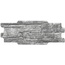 Keradom Vulcani С000611583 16KVUGR_VulcaniGrigio16*40 gres porcelánový 16x40 cm, Itálie, další druhy kamene - fotografie 1