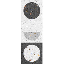 Керамин Мари Эрми 7С väggplatta 25x75 cm, Vitryssland, terrazzo - foto 1 - foto 1