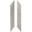Kronos Les Bois С000428935 LB057_CHEVRON SARAWA porcelain tile 9x58,5 cm, Italy, wood look - photo 1