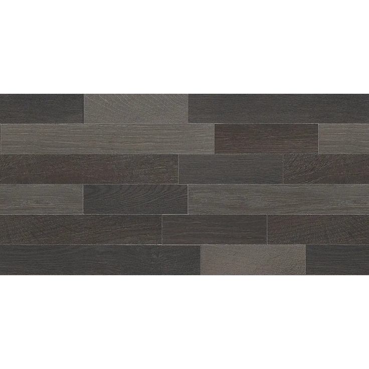 Kronos Les Bois С000428931 LB051_BATONNET DARK 3D Mozaika 29x59 cm, Włochy, drewnopodobne - zdjęcie 1 Kronos Les Bois С000428931 LB051_BATONNET DARK 3D Mozaika 29x59 cm, Włochy, drewnopodobne - zdjęcie 1