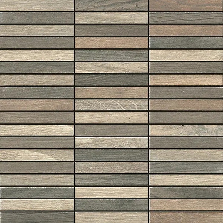 Kronos Wood Side С000310761 6617_mosaico 1,5X10 WOOD MEDIUM Mosaic 30x30 cm, Italy, wood - photo 1 Kronos Wood Side С000310761 6617_mosaico 1,5X10 WOOD MEDIUM Mosaic 30x30 cm, Italy, wood - photo 1