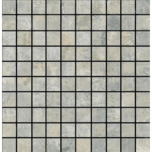 La Fabbrica Ava Artile С000510955 156322_Greige_mos(2,5X2,5)_Nat_ret Mozaika 30x30 cm, Włochy - zdjęcie 1 - zdjęcie 1