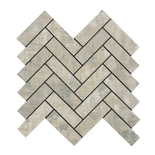 La Fabbrica Ava Artile С000510943 156302_Greige_spinadipesce_nat_ret Mozaika 25,5x34 cm, Włochy - zdjęcie 1 - zdjęcie 1
