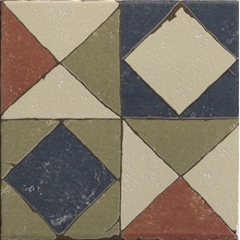 La Fabbrica Ava Cotto del Casale С000518270 161301_Decoro_Pompei(mix4)_sat Dekor 20,3x20,3 cm, Italia, under kotto - foto 1 - foto 1
