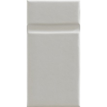 La Fabbrica Ava Grooves С000610245 206015_Grey_gloss_dec_mix Wandfliese 7,5x15 cm, Italien, monochrom - Foto 1 - Foto 1