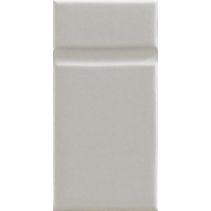La Fabbrica Ava Grooves С000610245 206015_Grey_gloss_dec_mix stěnová dlaždice 7,5x15 cm, Itálie, jednobarevný - fotografie 1 La Fabbrica Ava Grooves С000610245 206015_Grey_gloss_dec_mix stěnová dlaždice 7,5x15 cm, Itálie, jednobarevný - fotografie 1
