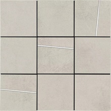 La Fabbrica Ava Hurban С000539261 177321_White_mos(10X10)_Nat Mozaikk 30x30 cm, Italia, under betong - foto 1 - foto 1