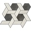 La Fabbrica Ava Il Cerreto С000511016 MOSCP06_Decoro/Champagne_black_nat Mosaic 26x30 cm, Italy, concrete look - photo 1