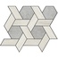 La Fabbrica Ava Il Cerreto С000511015 MOSCP05_Decoro/Champagne_grey_nat Mozaik 26x30 cm, Italien, under betonen - foto 1 La Fabbrica Ava Il Cerreto С000511015 MOSCP05_Decoro/Champagne_grey_nat Mozaik 26x30 cm, Italien, under betonen - foto 1