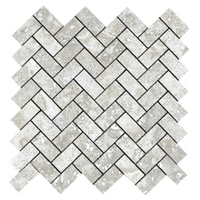 La Fabbrica Ava Imperial С000511086 155301_Alabastrino_nat_spinadipesce_rett Mozaik 30,5x30,5 cm, Italien, andra typer av marmor - foto 1 - foto 1