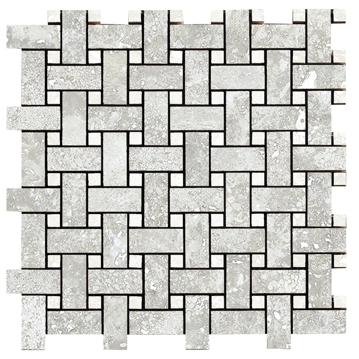 La Fabbrica Ava Imperial С000511090 155311_Alabastrino-Trevi_intreccio_nat_rett Mozaika 30x30 cm, Itálie, ostatní druhy mramoru - fotografie 1 La Fabbrica Ava Imperial С000511090 155311_Alabastrino-Trevi_intreccio_nat_rett Mozaika 30x30 cm, Itálie, ostatní druhy mramoru - fotografie 1