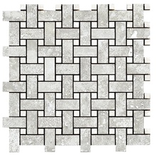 La Fabbrica Ava Imperial С000511090 155311_Alabastrino-Trevi_intreccio_nat_rett Mozaik 30x30 cm, Italien, andra typer av marmor - foto 1 - foto 1