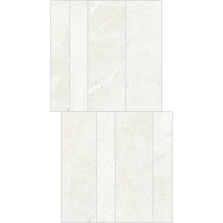 La Fabbrica Ava Noble Stone С000625756 199121_MurettoWhite Mosaico 30x60 cm, Italia, calcare - foto 1 La Fabbrica Ava Noble Stone С000625756 199121_MurettoWhite Mosaico 30x60 cm, Italia, calcare - foto 1