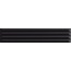 La Fabbrica Ava Up С000609797 192122_Black_matt_cannettato wall tile 5x25 cm, Italy, monochrome - photo 1