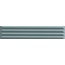 La Fabbrica Ava Up С000609808 192136_Green_gloss_cannettato wall tile 5x25 cm, Italy, monochrome - photo 1