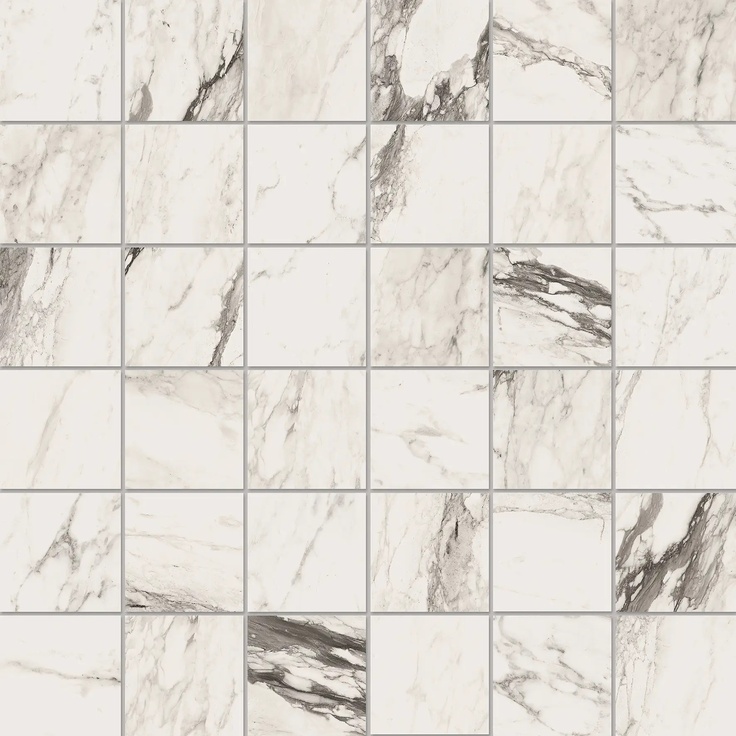 La Faenza Bianco С000415737 MK.CAL RE 30 Mozaïek 30x30 cm, Italië, calacatta - foto 1 La Faenza Bianco С000415737 MK.CAL RE 30 Mozaïek 30x30 cm, Italië, calacatta - foto 1