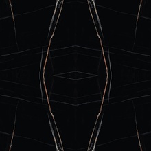 Laminam I Naturali Marmi LAMF0M0089_IT Sahara Noir Extra Bocciardato BM A 12mm grès cérame 162x324 cm, Italie, effet marbre - photo 1 - photo 2