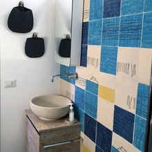 Le Nid Les Iles La Mer 20x20 см, majolique, Italie, craquelure - photo d'intérieur 1 - photo 1